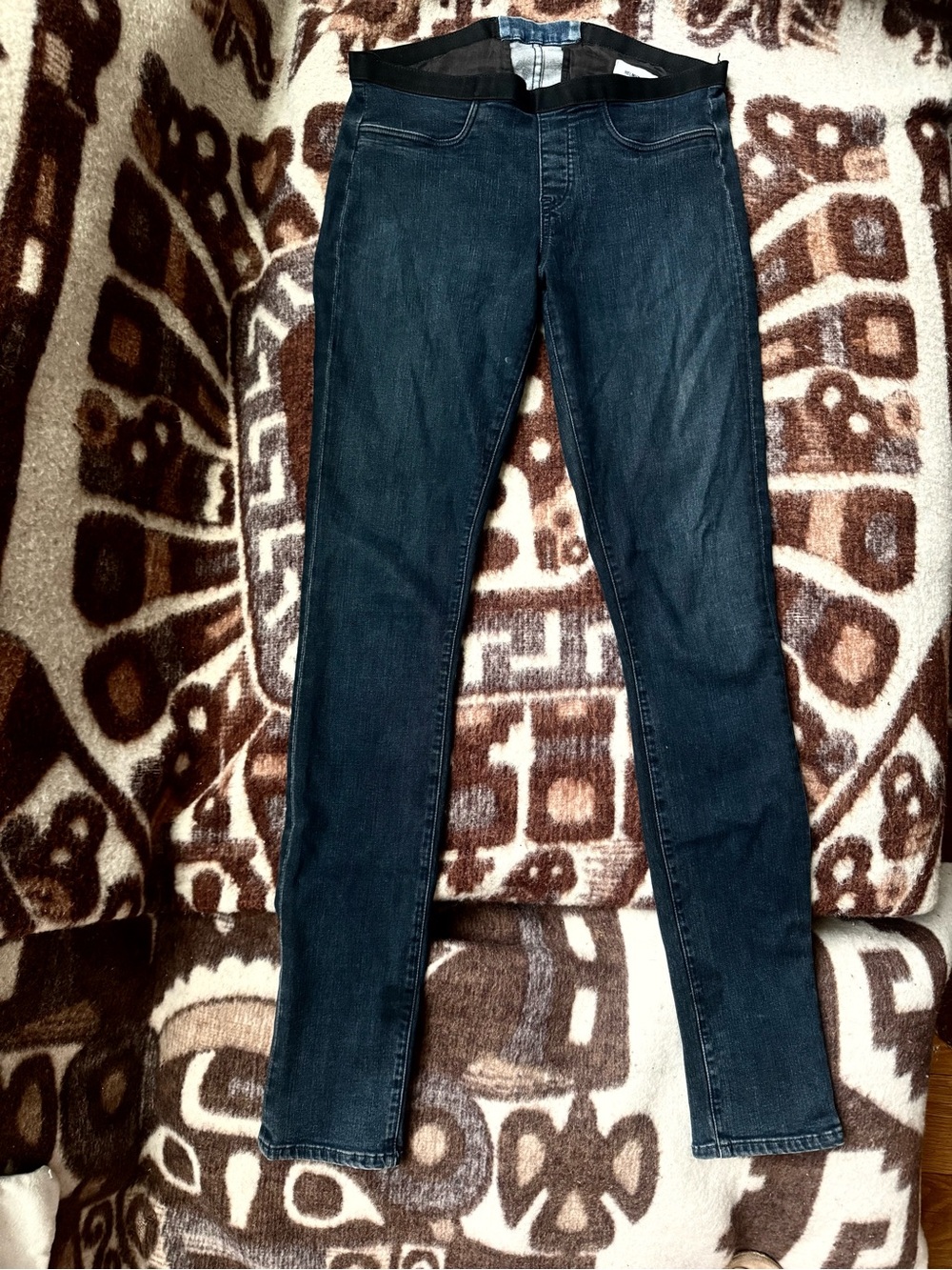 Helmut Lang Jeggings Dark Indigo Blue Sz 28